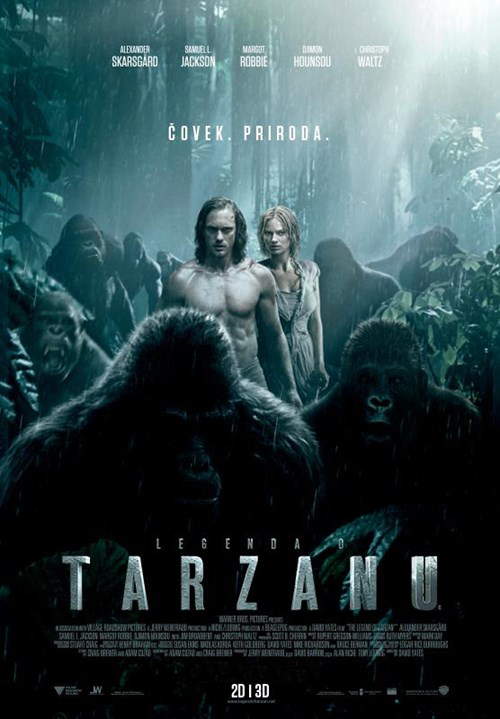 Film „Legenda o Tarzanu“ 3D