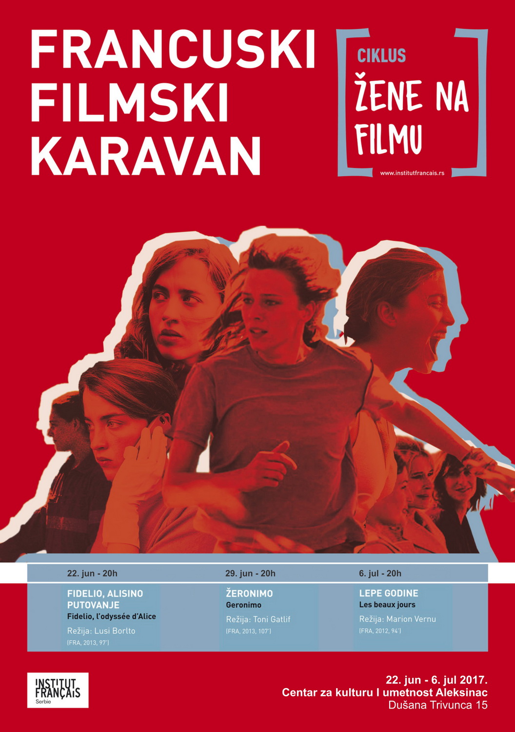 Francuski filmski karavan <br>- Ciklus „Žene na filmu“