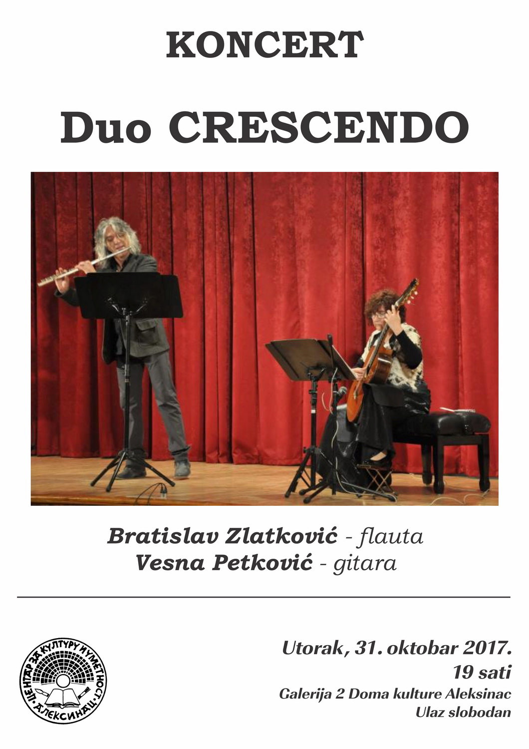 Koncert Duo Crescendo